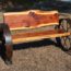 Wagon Wheel Benches in Stock!